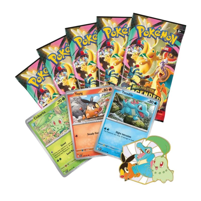 Pokémon TCG: Mega Evolution - Ascended Heroes First Partners Deluxe Pin Collection