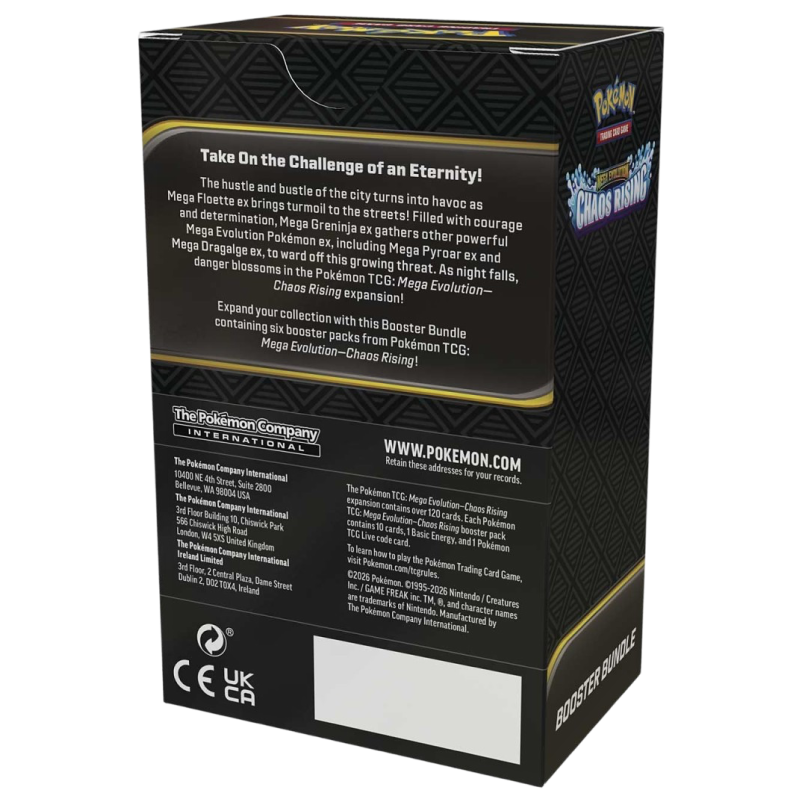 Pokémon TCG: Mega Evolution - Chaos Rising Booster Bundle
