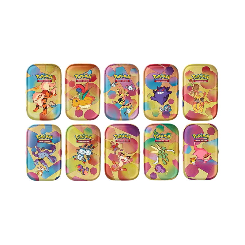 Pokémon TCG: Scarlet & Violet 3.5 Mini Tin Display