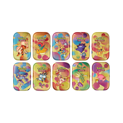 Pokémon TCG: Scarlet & Violet 3.5 Mini Tin Display