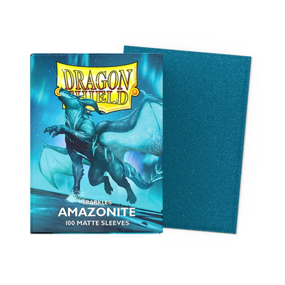 Dragon Shield Amazonite Matte Sparkles Sleeves