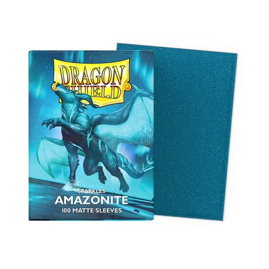 Dragon Shield Amazonite Matte Sparkles Sleeves