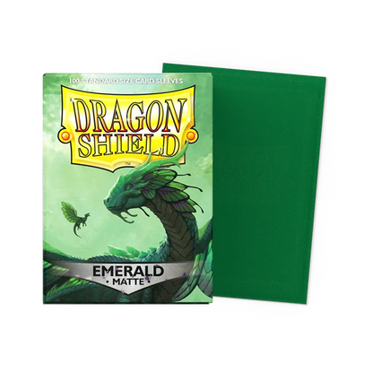 Dragon Shield Emerald-Matte Sleeves