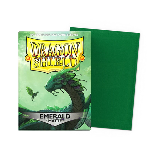 Dragon Shield Emerald-Matte Sleeves