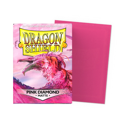 Dragon Shield Pink Diamond-Matte Sleeves