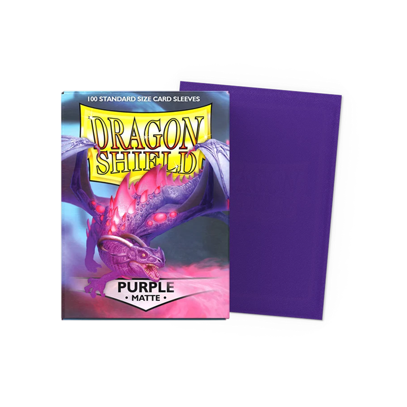 Dragon Shield Purple-Matte Sleeves