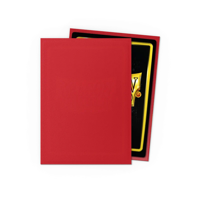 Dragon Shield Ruby-Matte Sleeves