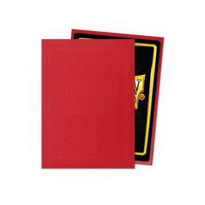 Dragon Shield Ruby-Matte Sleeves