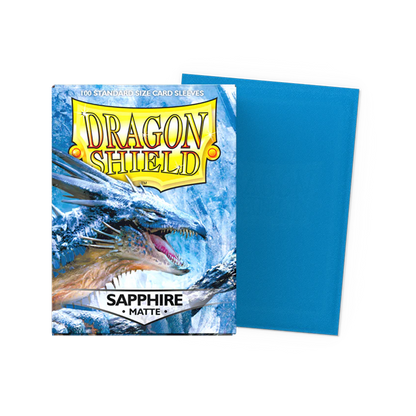 Dragon Shield Sapphire-Matte Sleeves