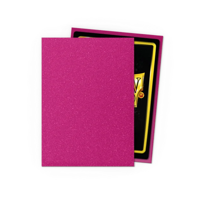 Dragon Shield Pink Sapphire Matte Sparkles Sleeves