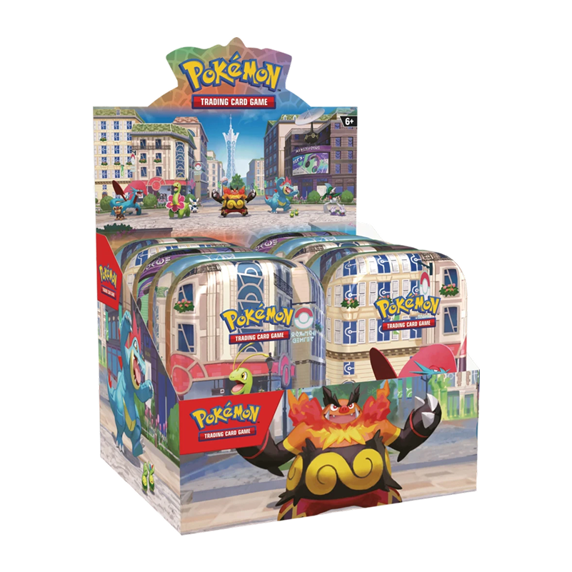 Pokémon TCG: Lumiose City Mini Tin Display