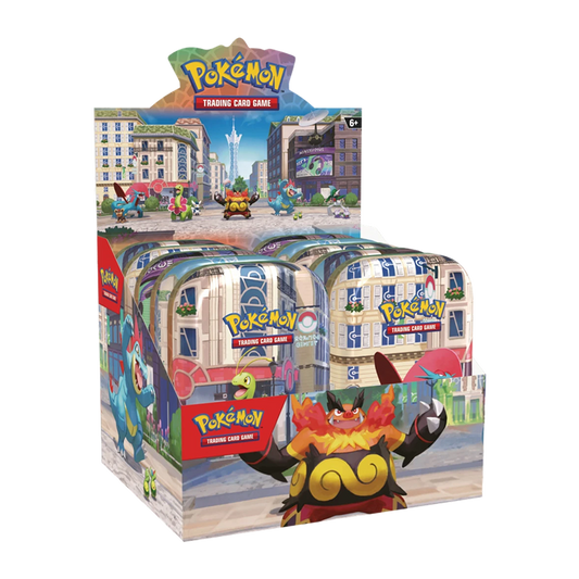 Pokémon TCG: Lumiose City Mini Tin Display