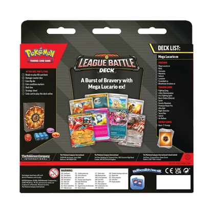 Pokémon TCG: Mega Lucario ex League Battle Deck