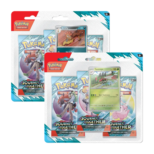 Pokémon TCG: Scarlet & Violet 9 - Journey Together 3-Pack Blister
