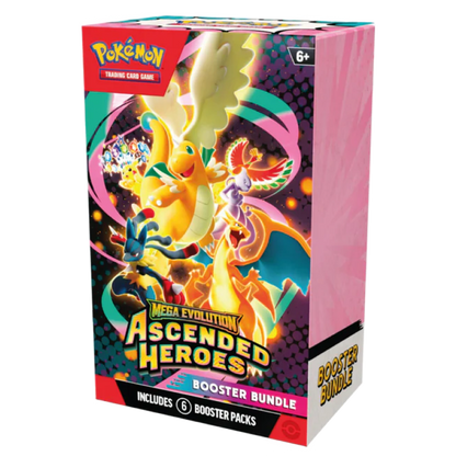 Pokémon TCG: Mega Evolution - Ascended Heroes Booster Bundle