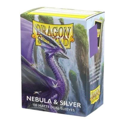 Dragon Shield: Nebula & Silver - Matte Dual Sleeves
