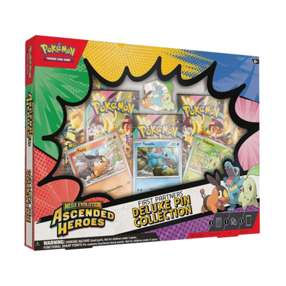 Pokémon TCG: Mega Evolution - Ascended Heroes First Partners Deluxe Pin Collection