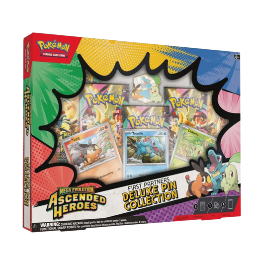 Pokémon TCG: Mega Evolution - Ascended Heroes First Partners Deluxe Pin Collection
