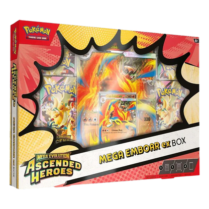 Pokémon TCG: Mega Evolution - Ascended Heroes Mega ex Box