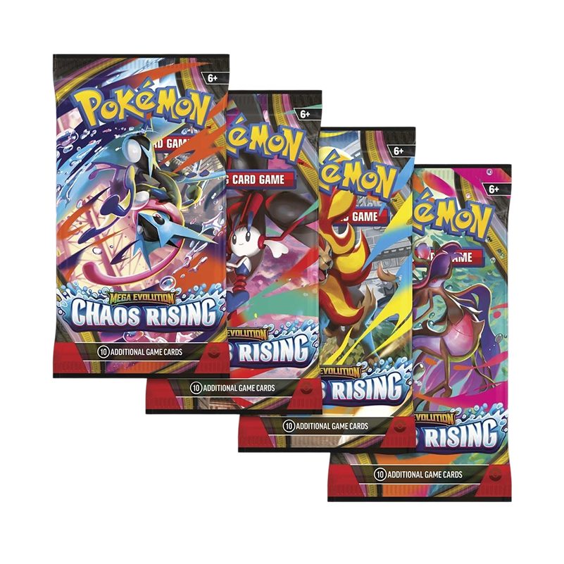 Pokémon TCG: Mega Evolution-Chaos Rising Booster Display