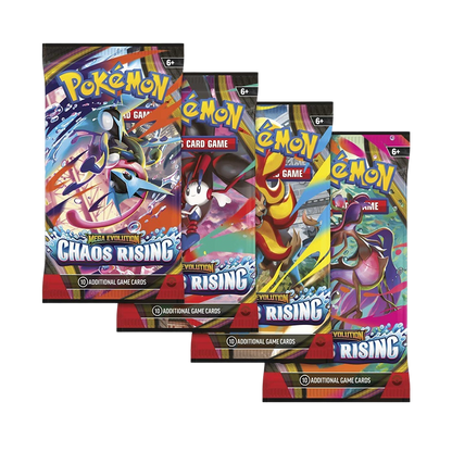 Pokémon TCG: Mega Evolution-Chaos Rising Booster Display