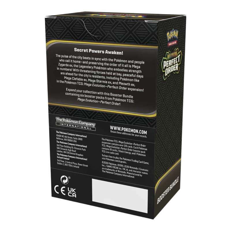 Pokémon TCG: Mega Evolution - Perfect Order Booster Bundle