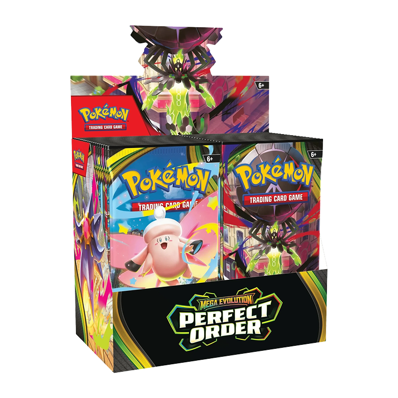 Pokémon TCG:Mega Evolution - Perfect Order Booster Display
