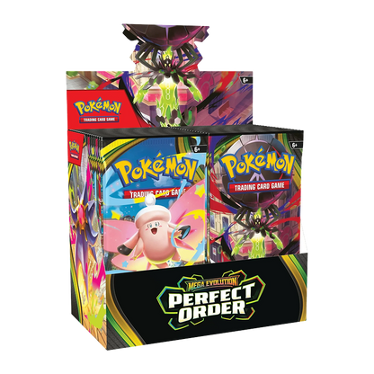Pokémon TCG:Mega Evolution - Perfect Order Booster Display