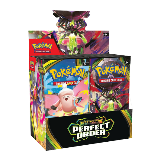 Pokémon TCG:Mega Evolution - Perfect Order Booster Display