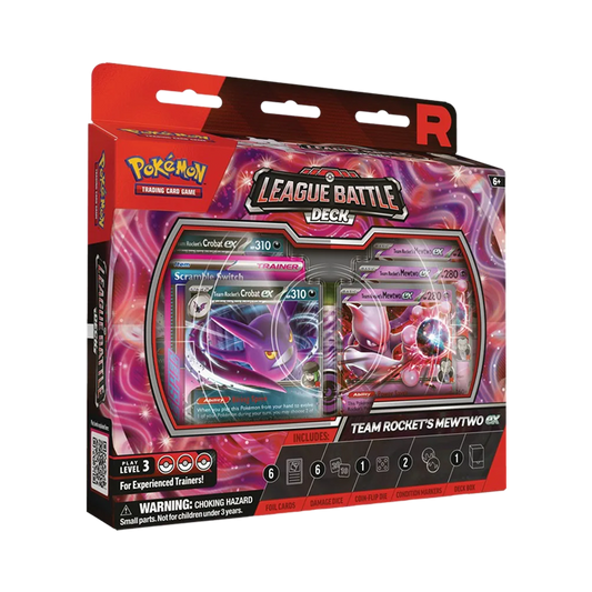 Pokémon TCG: Team Rocket’s Mewtwo ex League Battle Deck
