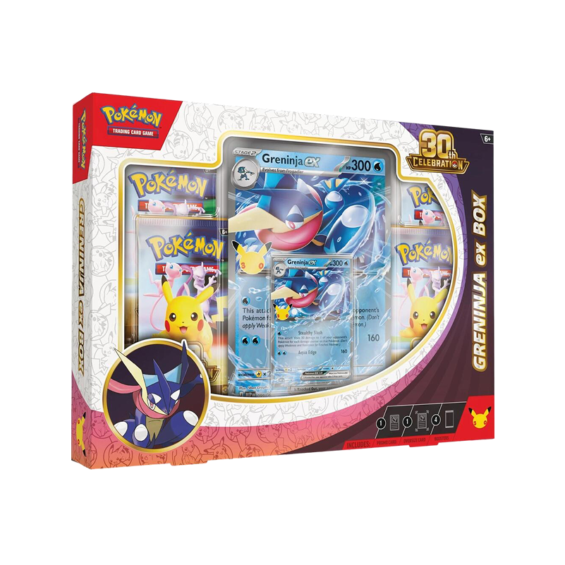 Pokémon TCG: 30th Celebration Pokémon ex Box