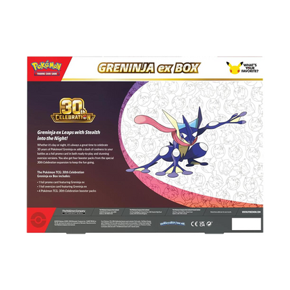 Pokémon TCG: 30th Celebration Pokémon ex Box