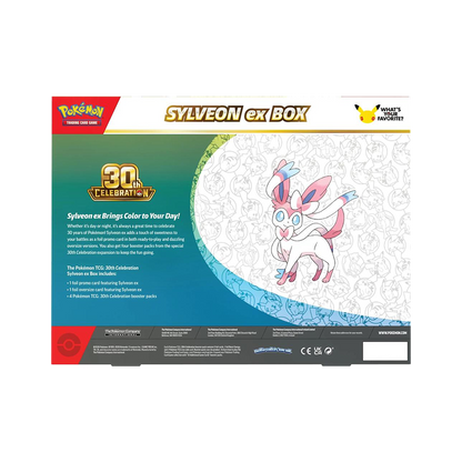 Pokémon TCG: 30th Celebration Pokémon ex Box