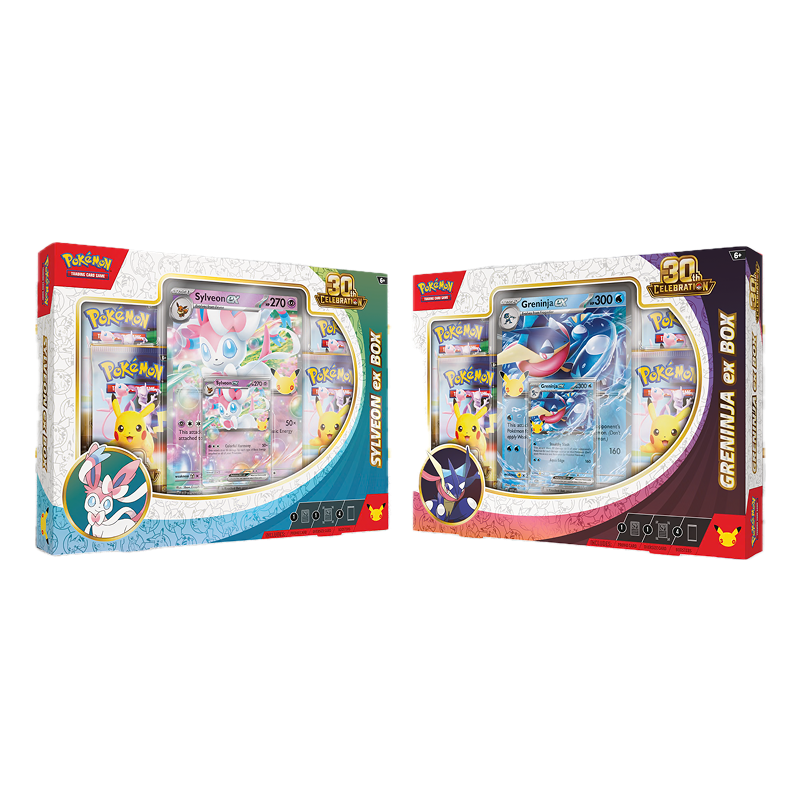 Pokémon TCG: 30th Celebration Pokémon ex Box
