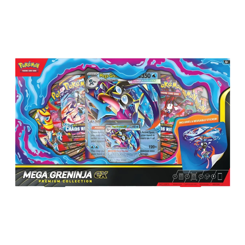 Pokémon TCG: Mega Greninja ex Premium Collection