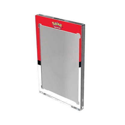 Ultra PRO Single 35pt ONE-TOUCH® Edge - Poké Ball Printed Magnetic Card Holder for Pokémon