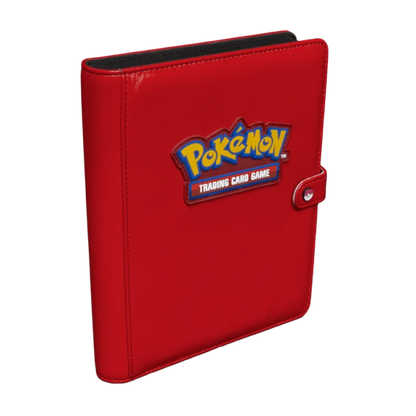 Ultra PRO Premium Red 4-Pocket Snap Binder for Pokémon