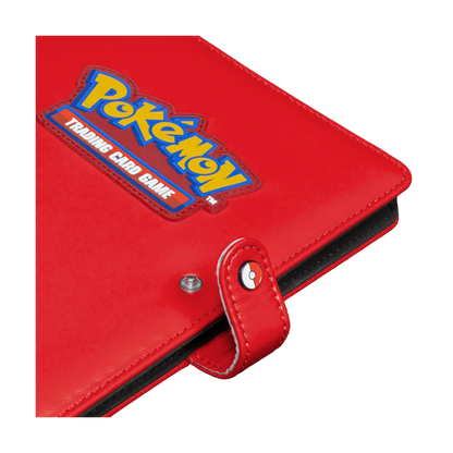 Ultra PRO Premium Red 4-Pocket Snap Binder for Pokémon