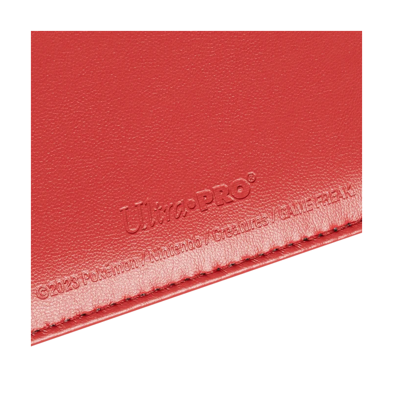 Ultra PRO Premium Red 4-Pocket Snap Binder for Pokémon