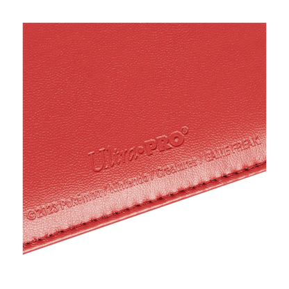 Ultra PRO Premium Red 4-Pocket Snap Binder for Pokémon