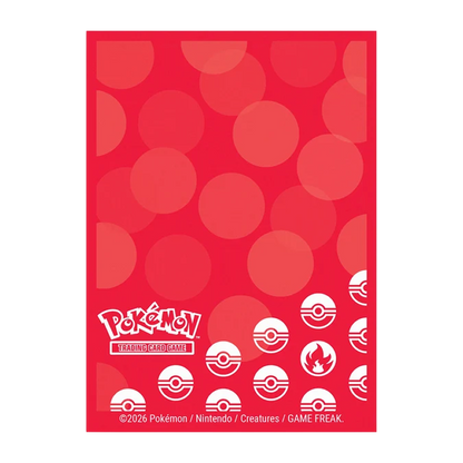 Ultra PRO Energy - Fire Type 65ct DECK PROTECTOR® Sleeves for Pokémon