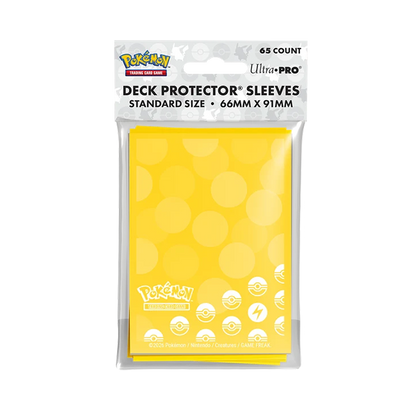 Ultra PRO Energy - Lightning Type 65ct DECK PROTECTOR® Sleeves for Pokémon