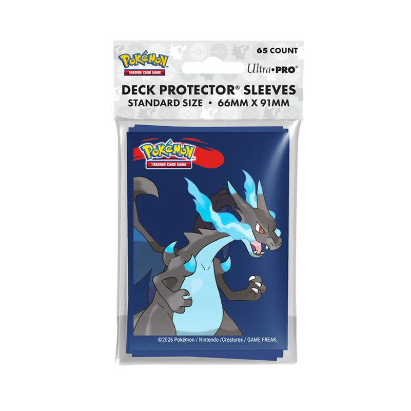 Ultra PRO Mega Charizard Y 65ct DECK PROTECTOR® Sleeves for Pokémon