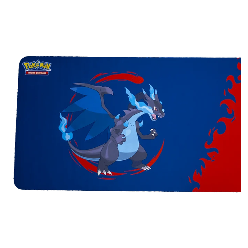 Ultra PRO Mega Charizard X and Mega Charizard Y 8ft Table Playmat for Pokémon