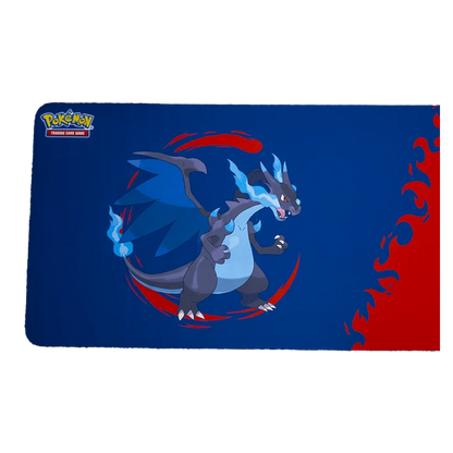 Ultra PRO Mega Charizard X and Mega Charizard Y 8ft Table Playmat for Pokémon