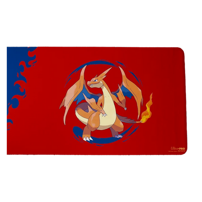 Ultra PRO Mega Charizard X and Mega Charizard Y 8ft Table Playmat for Pokémon