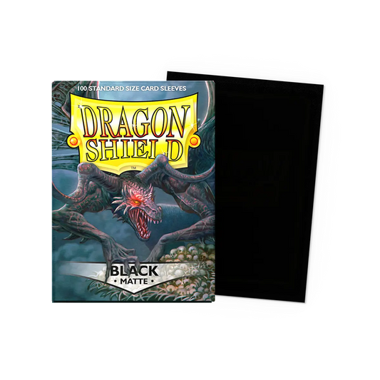 Dragon Shield: Black Matte Sleeves