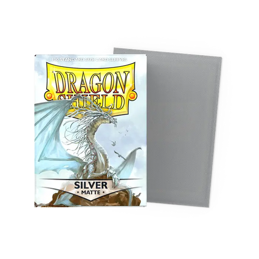Dragon Shield: Silver Matte Sleeves