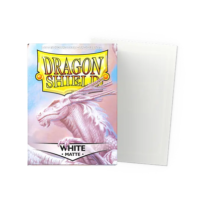 Dragon Shield: White Matte Sleeves