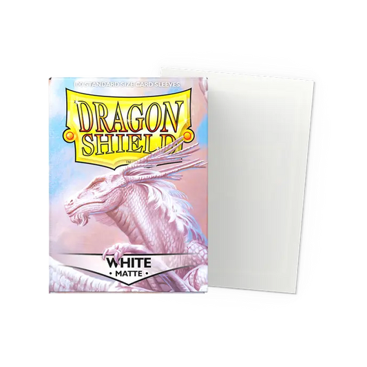 Dragon Shield: White Matte Sleeves